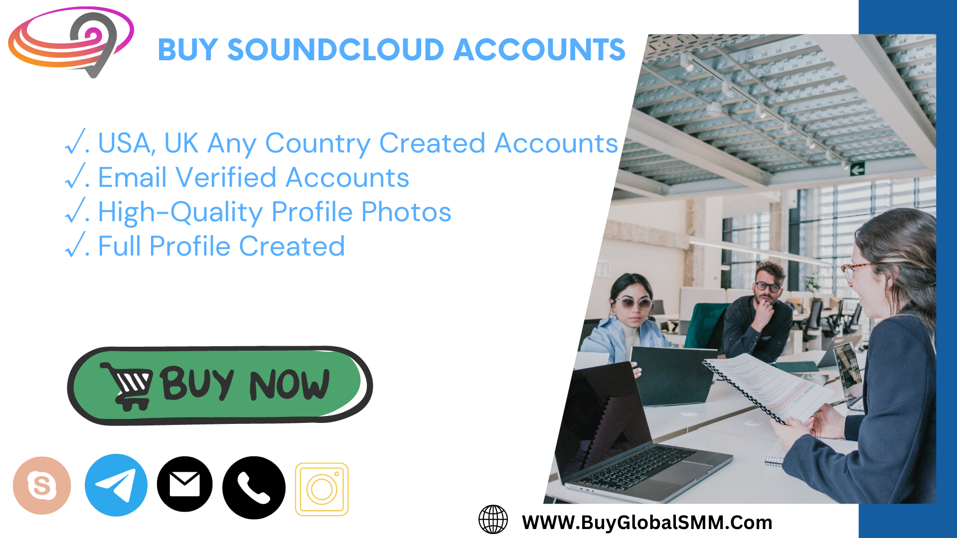 Buy SoundCloud Accounts 