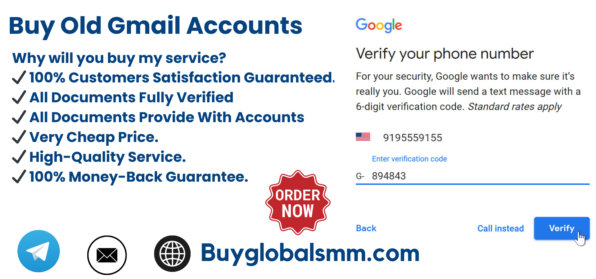 Buy Old Gmail Accounts

