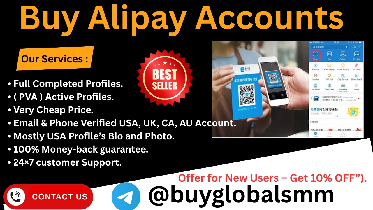 Buy Alipay Accounts